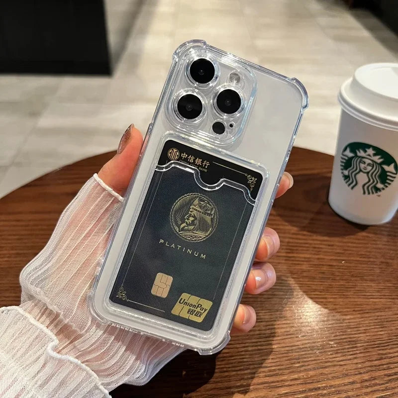 The Transparent Bumper Cover for iPhone