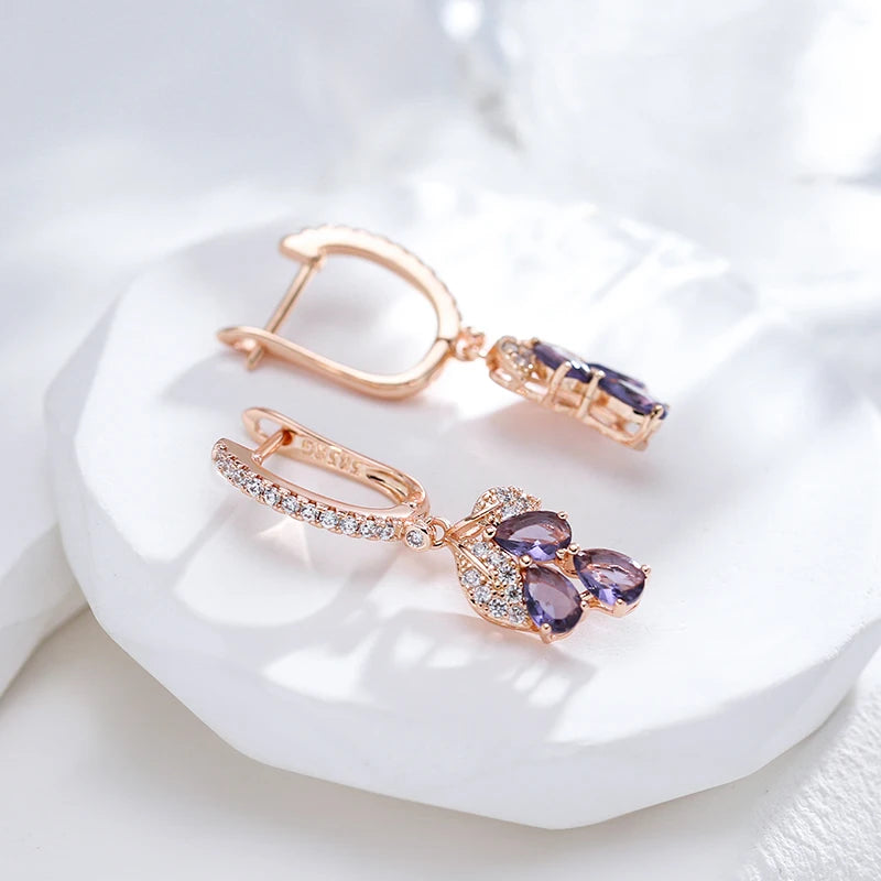 Lavender Bloom Earrings