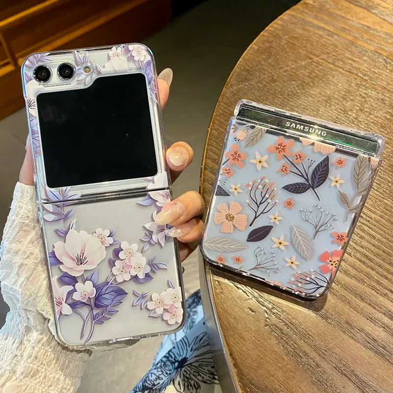 Samsung Galaxy Z Flip 5 Floral Case Collection