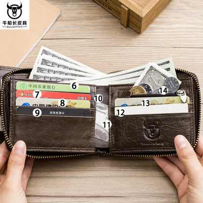 The Secure Sophisticate Wallet Collection by BullCaptain