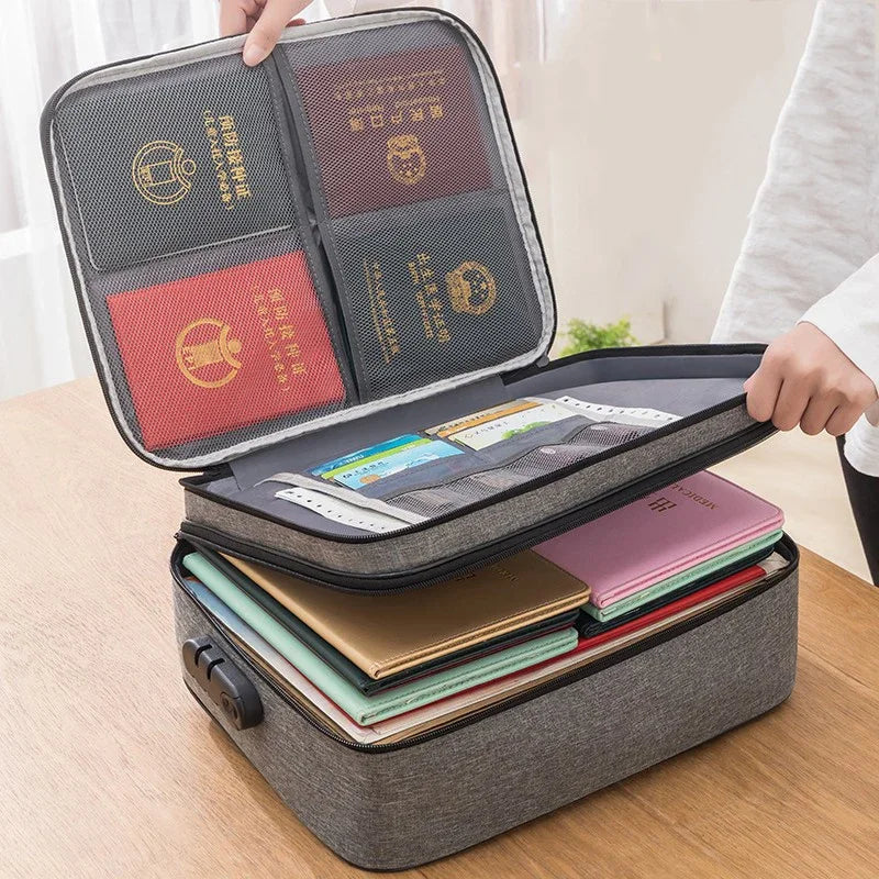 Document Travel Storage Organizer