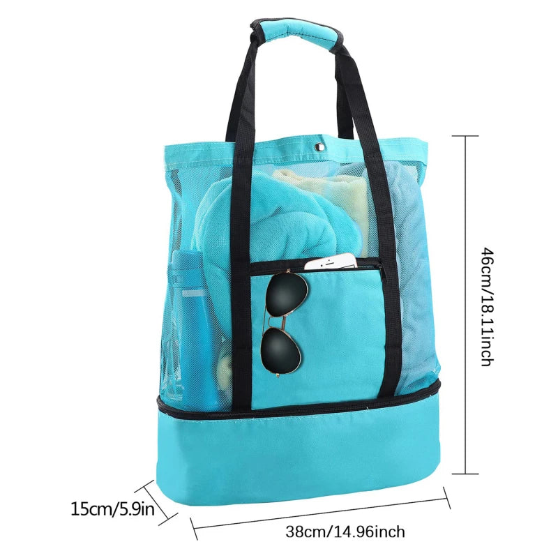 Beach &amp; Picnic Waterproof Cooler Tote