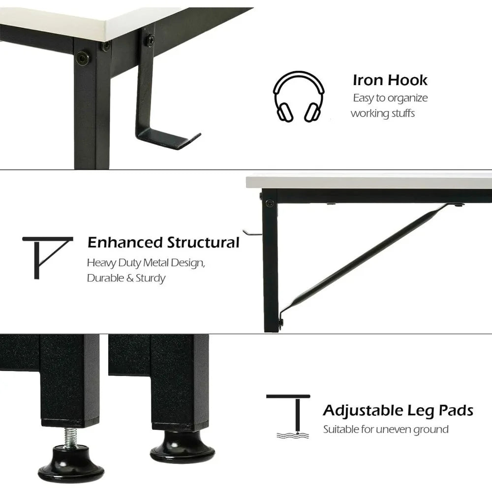 Modern Sleek Computer Desk