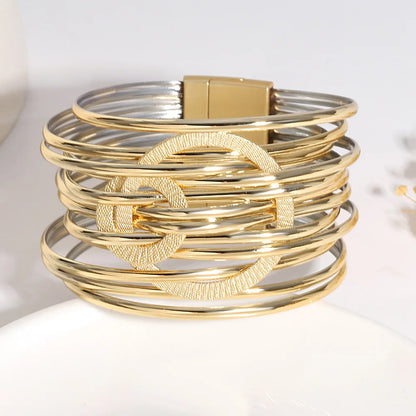 Elegance in Layers Wrap Bracelet Collection