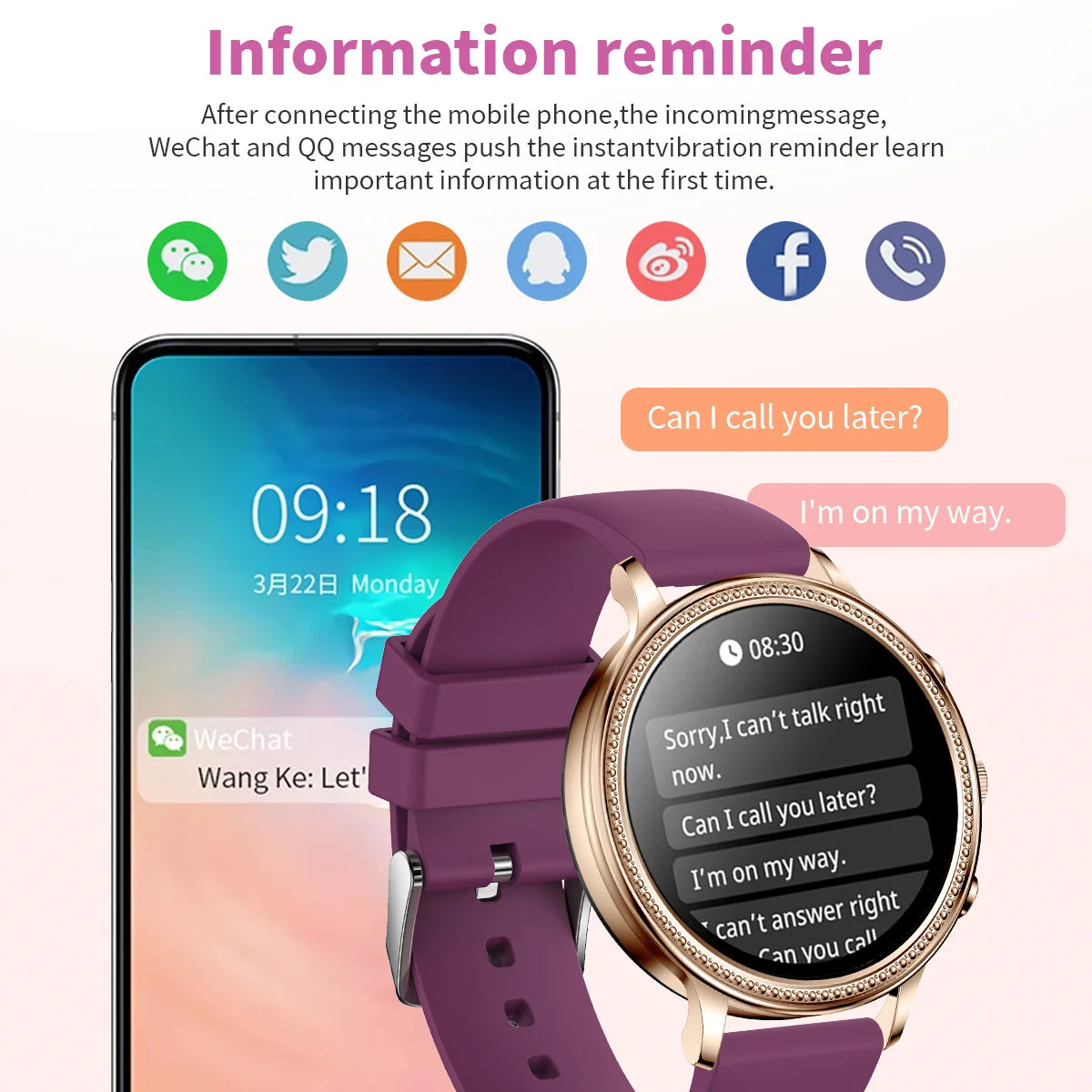 LIGE Luxury Smart Watch Collection