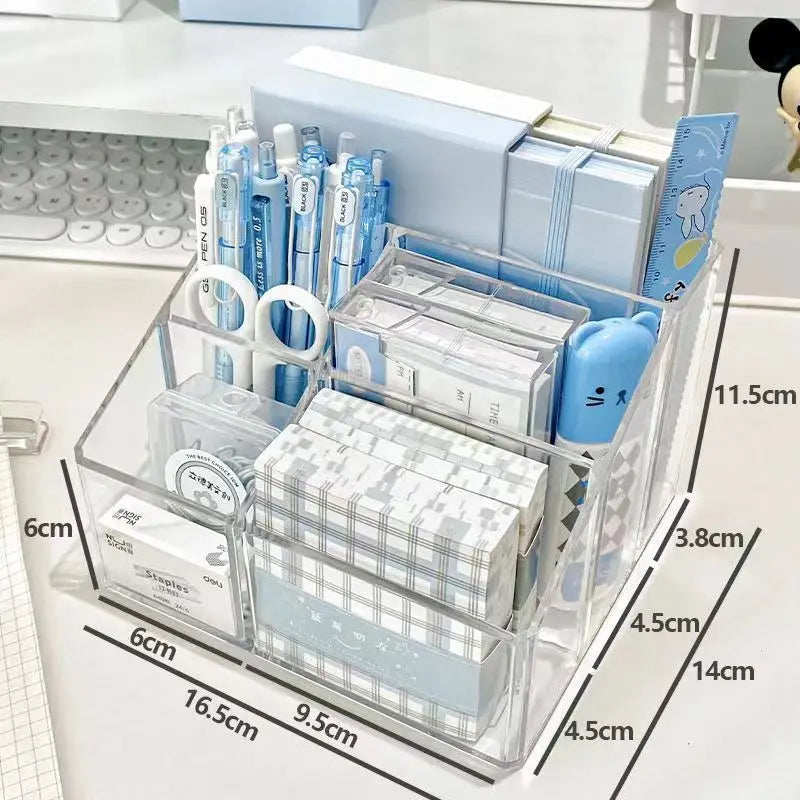 Transparent Acrylic Desktop Storage Box Series