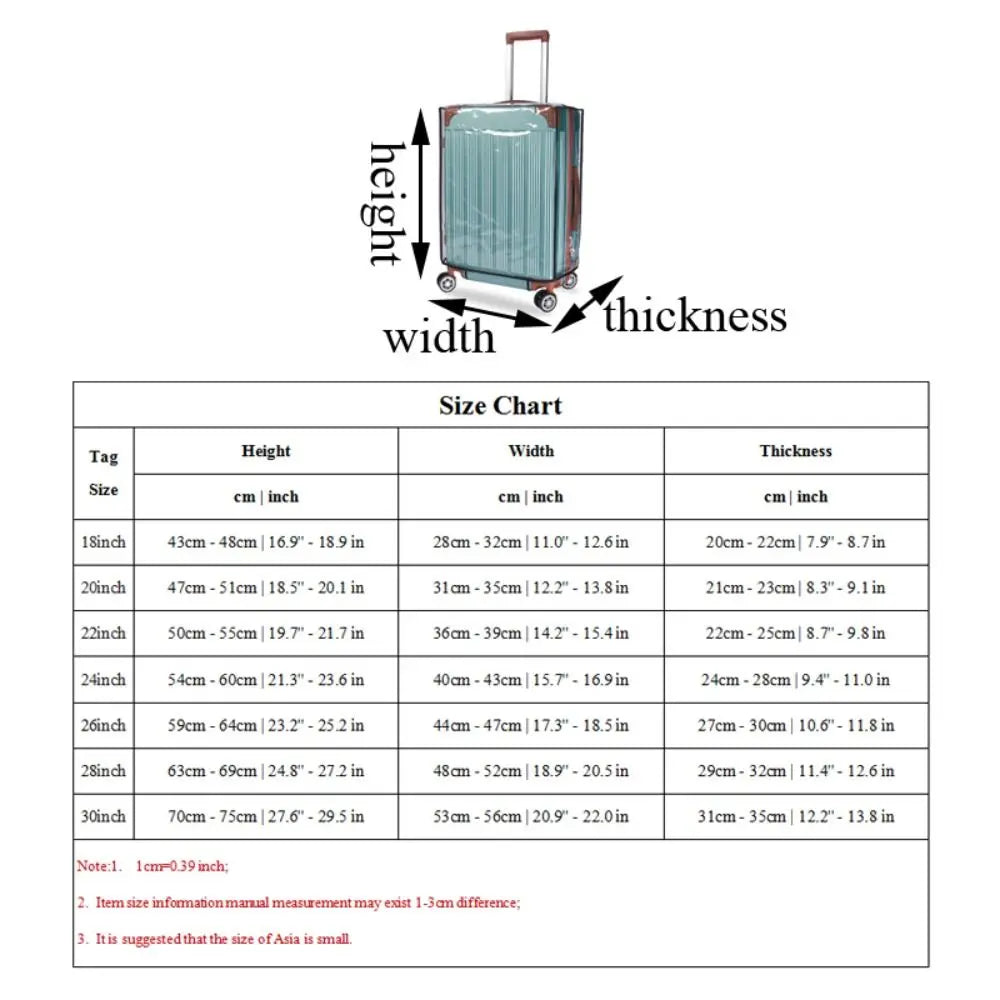 Transparent Luggage Waterproof Protector