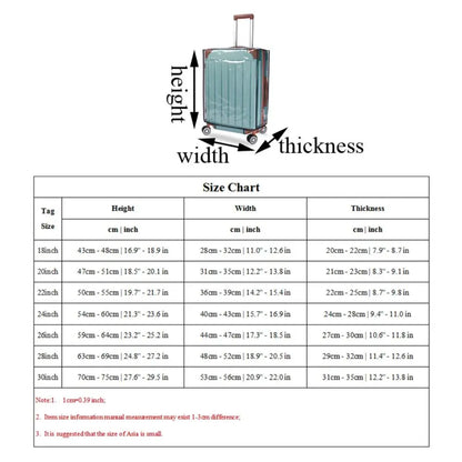 Transparent Luggage Waterproof Protector