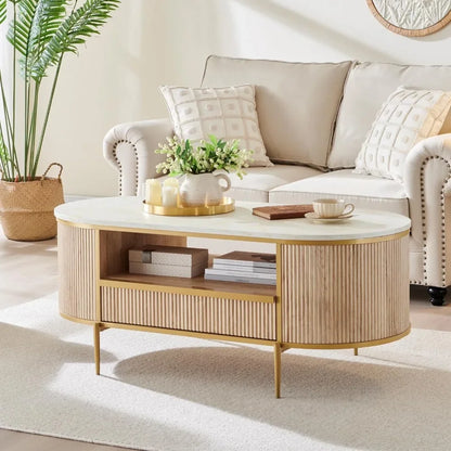 The Emma Retro Boho Chic Coffee Table