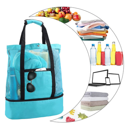 Beach &amp; Picnic Waterproof Cooler Tote