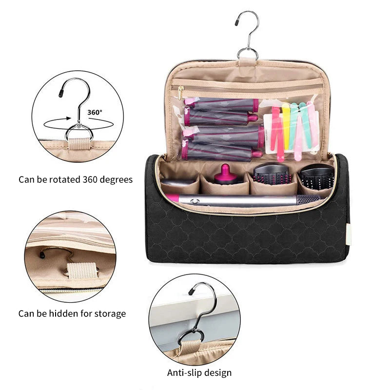 Portable Hair Dryer and Accessory Travel Organizer