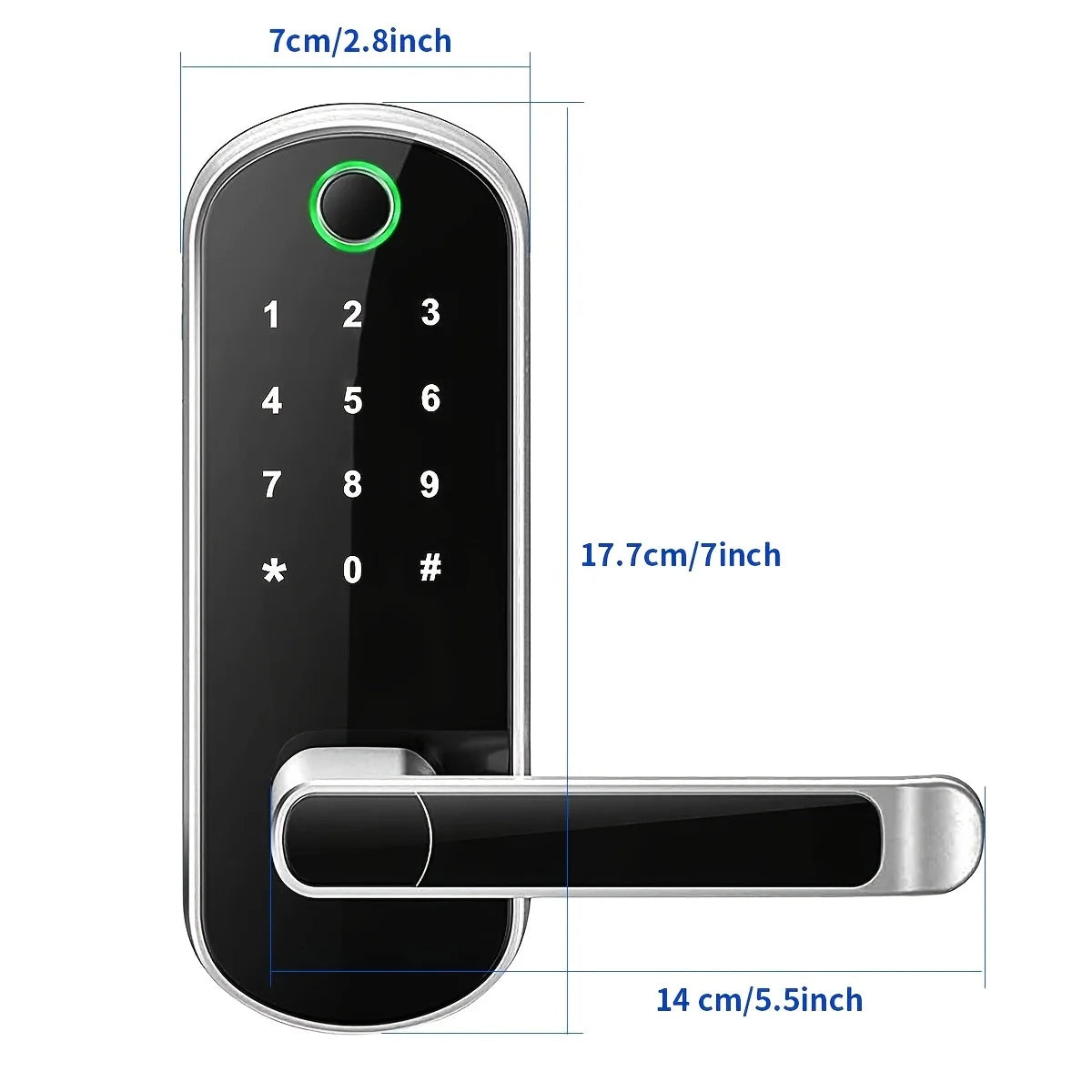 Smart Fingerprint Keyless Door Lock