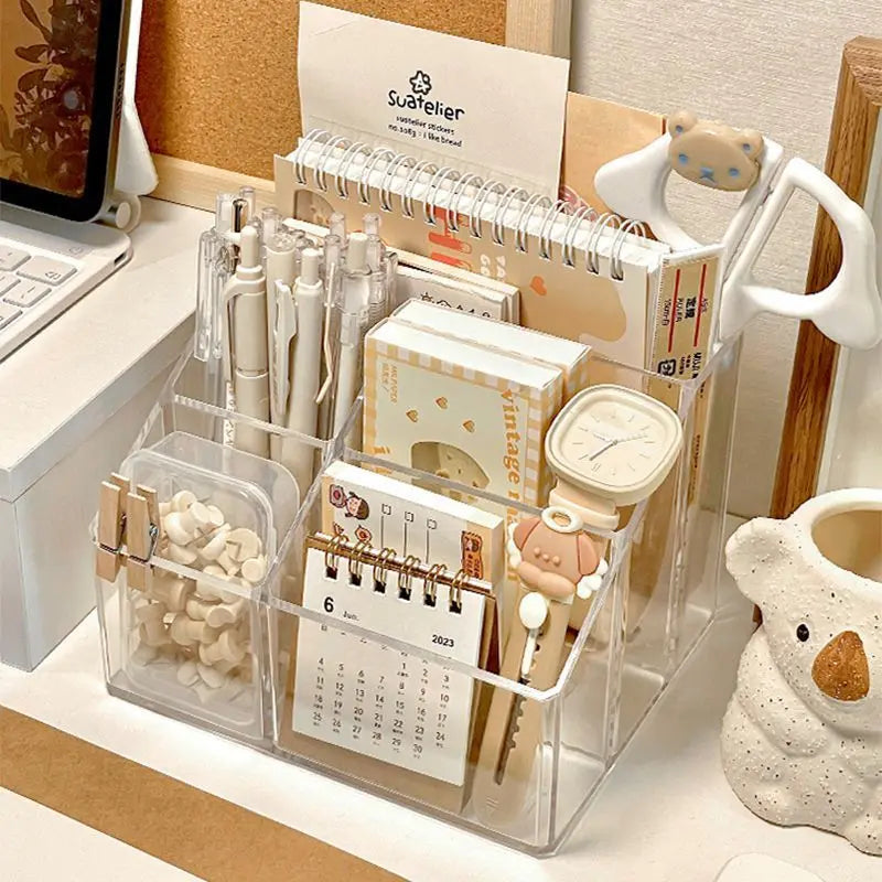 Transparent Acrylic Desktop Storage Box Series