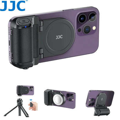 JJC Magnetic Selfie Phone Bracket With Wireless Remote Control