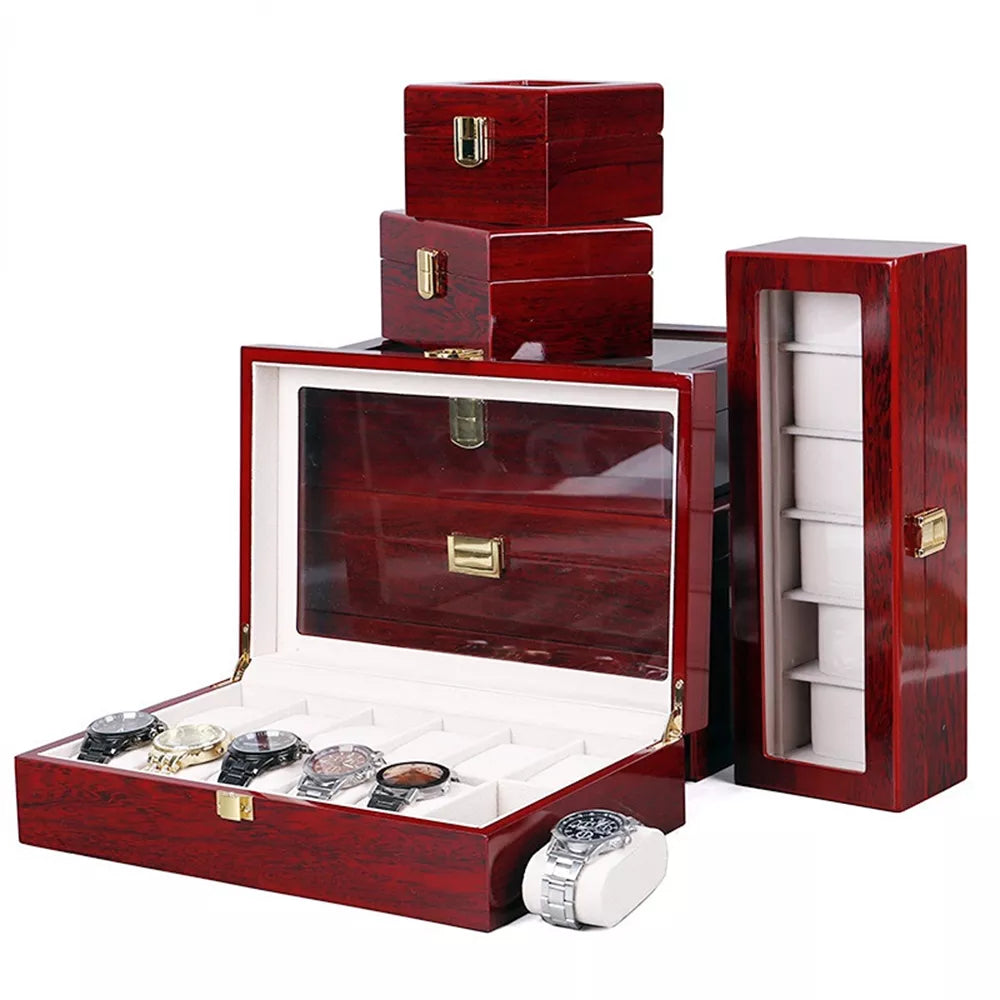 Luxury Wooden Watch Display Cases