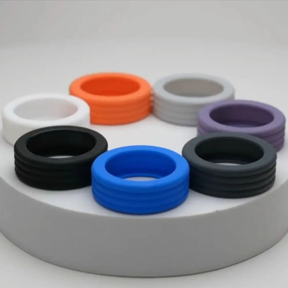 8Pcs Silicone Travel Luggage Wheels Protection Covers