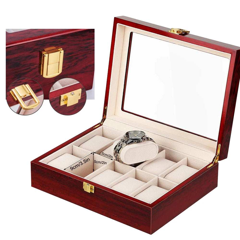 Luxury Wooden Watch Display Cases