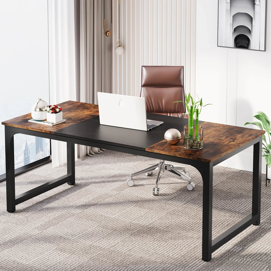 GrandVision Executive Wooden Desk