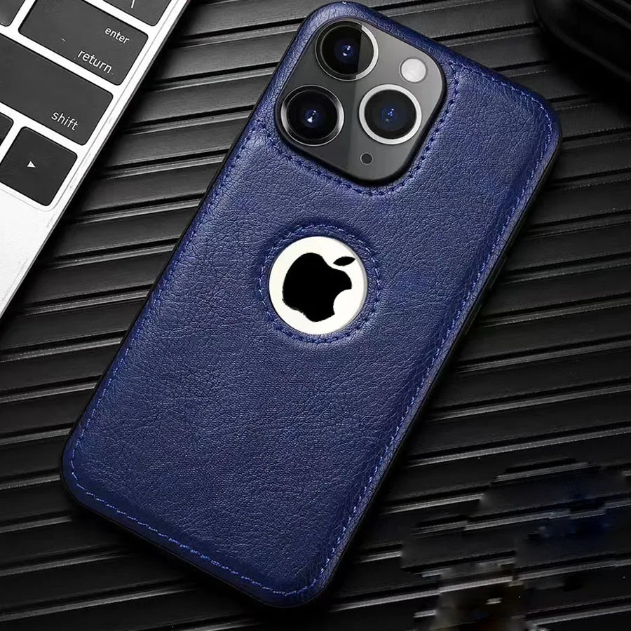 Luxury Leather Case for Apple iPhone