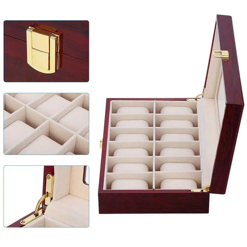 Luxury Wooden Watch Display Cases