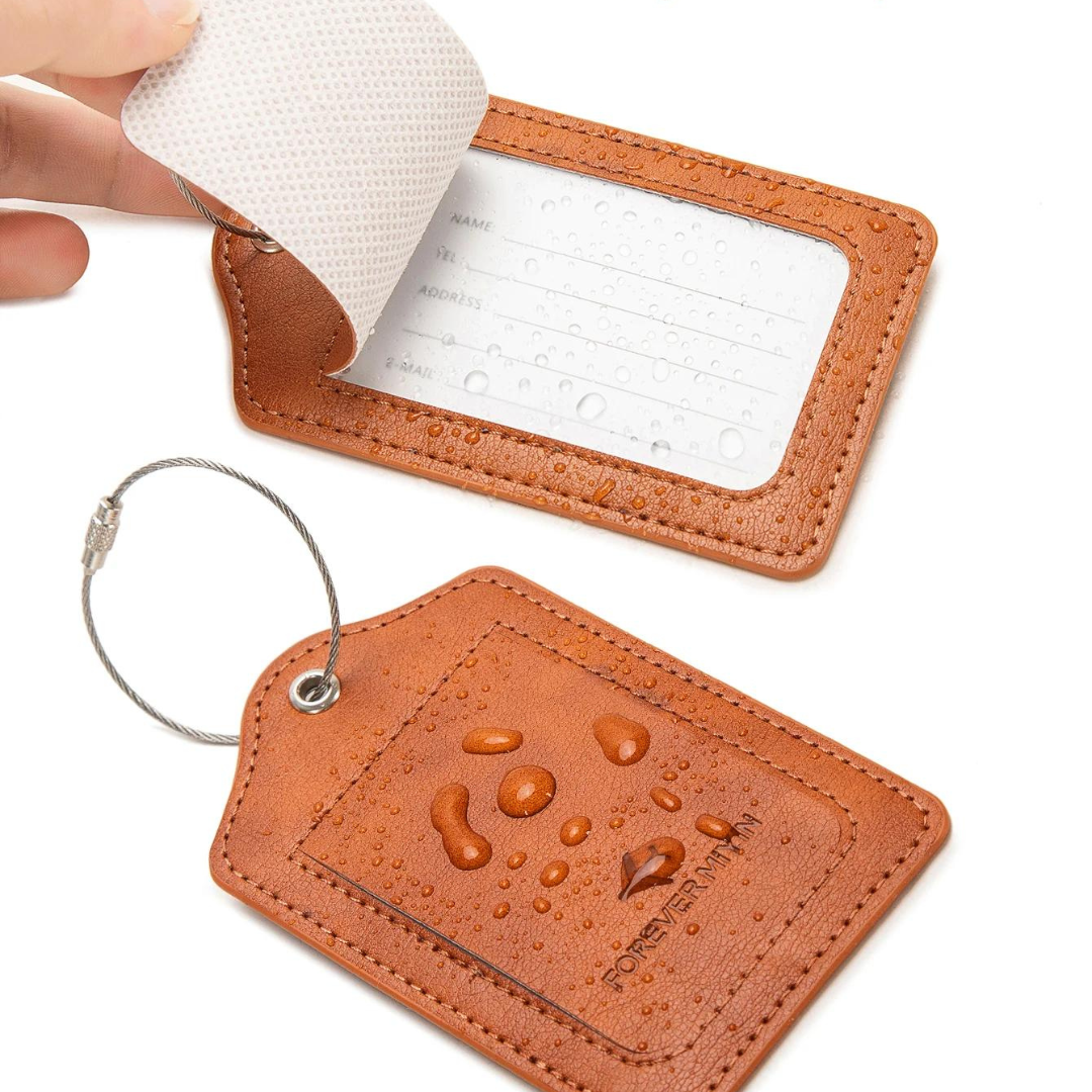 Leather Luggage Tag